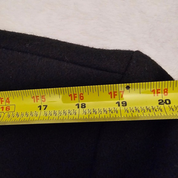 Braetan Black Trench Coat - Picture 11 of 16